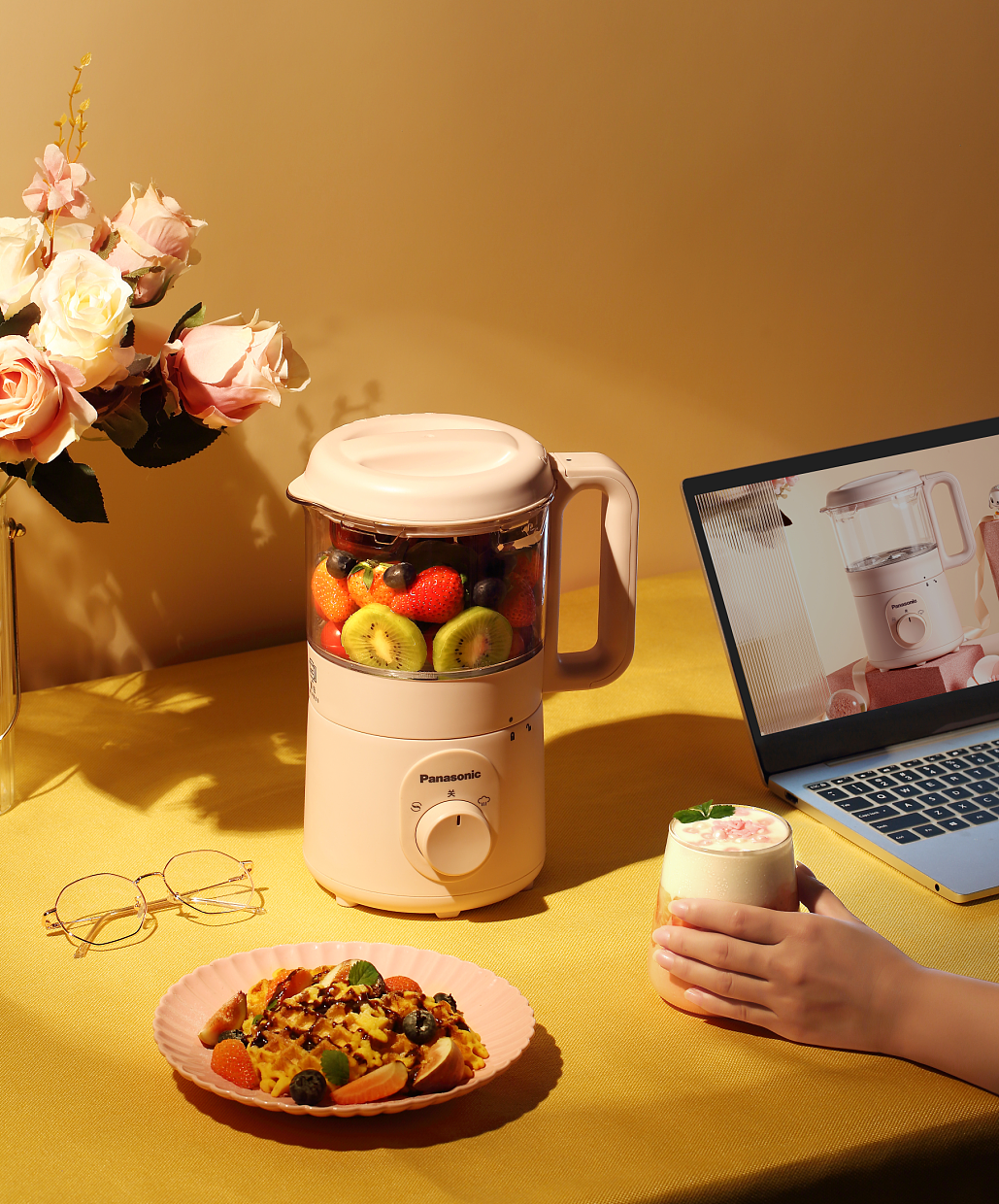 松下辅食料理机（图ZMjMyNzAzOTM2） - 产品摄影 - 站酷设计师摄影师李兄原创素材 - 站酷ZCOOL