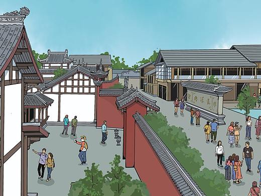 插画成都 | 妙象文创明信片