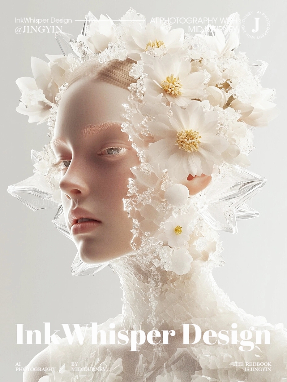 AIGC 之境：数字人花漾水晶梦（图ZMzc5MzU3NTM2） - AI作品 - 站酷设计师AIGC是静音啊原创素材 - 站酷ZCOOL