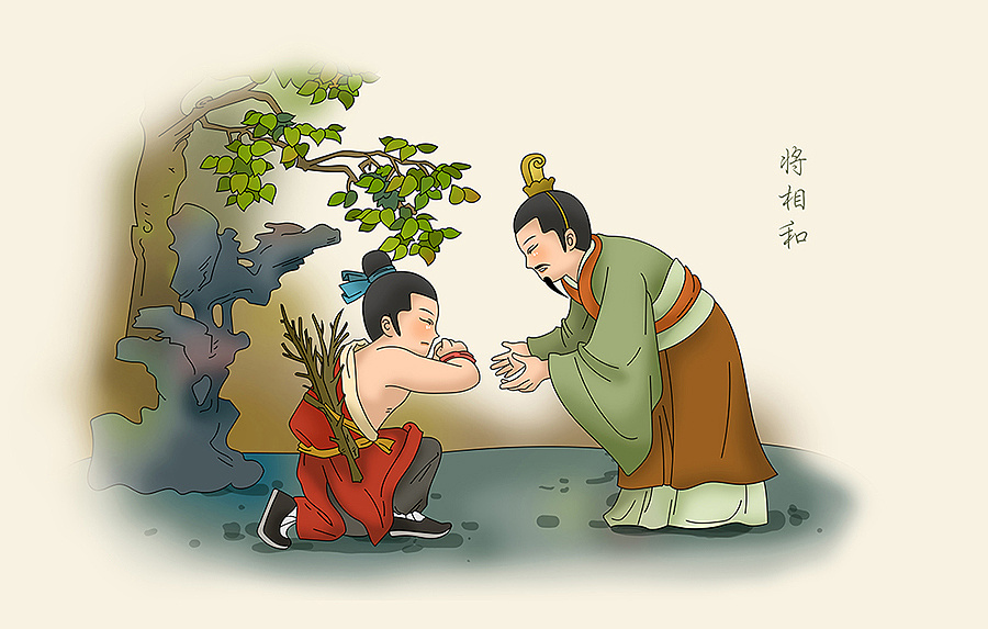 重新演绎-传统美德典故插画|插画|商业插画|蛙蛙芝 - 原创作品 - 站酷