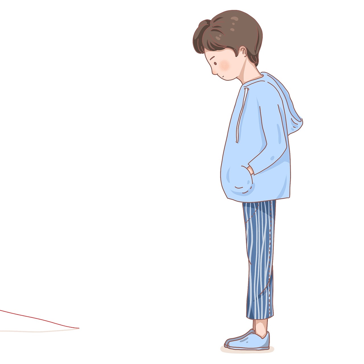 ［插畫(huà)］hey，見(jiàn)一面（圖ZMTk4NzMyODAw） - 創(chuàng)作習(xí)作 - 站酷設(shè)計(jì)師元阿白原創(chuàng)素材 - 站酷ZCOOL