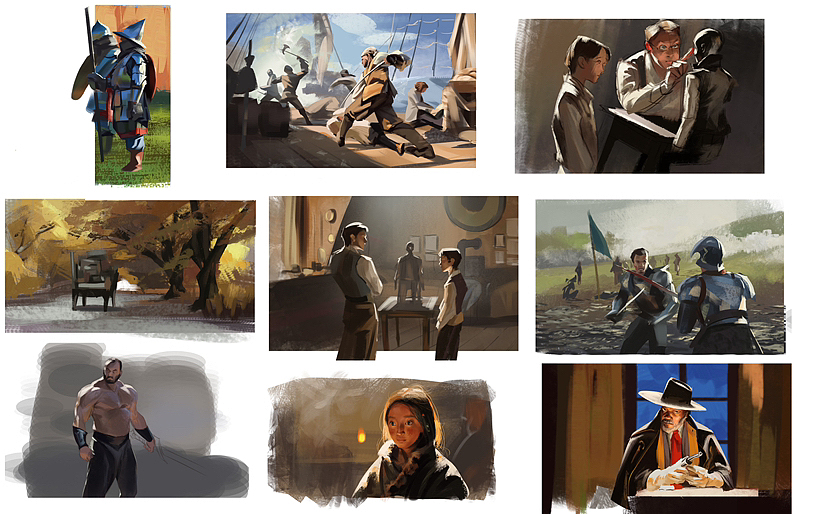 几站练习（图ZMzIxOTU1NjIw） - 新锐潮流插画 - 站酷设计师小陈打不起精神了原创素材 - 站酷ZCOOL