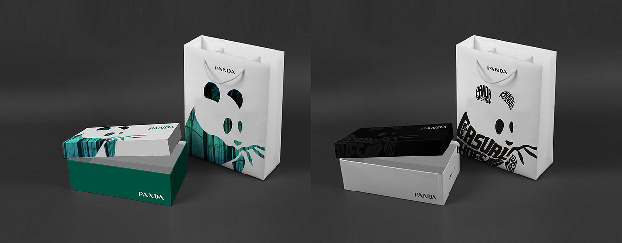 熊貓皮具品牌形象VI（圖ZMTE0NDIzOTU2） - 品牌 - 站酷設(shè)計師郁先森Acc原創(chuàng)素材 - 站酷ZCOOL