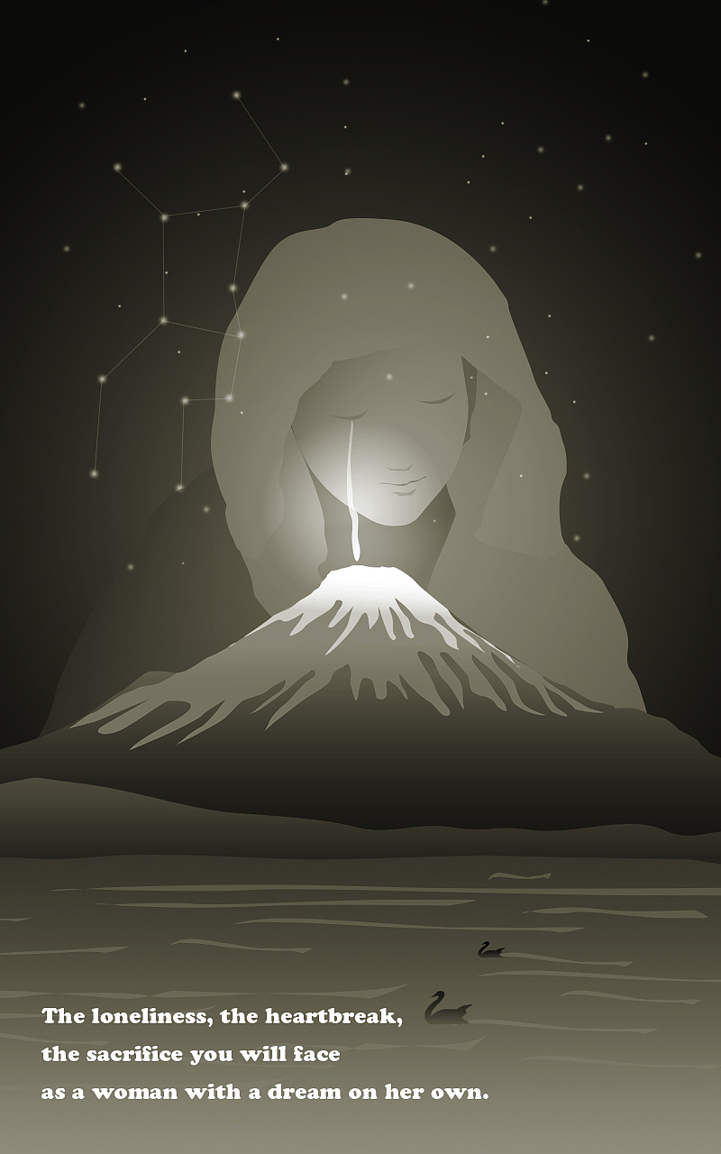 孤独,心碎,牺牲,这是有梦想的女性必将面对的.——《美国恐怖故事》