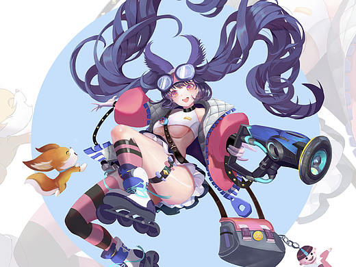 双马尾（个人主页-ZMzExNjg1MDA=） - 创作习作 - 站酷设计师Ayoooooh原创素材 - 站酷ZCOOL