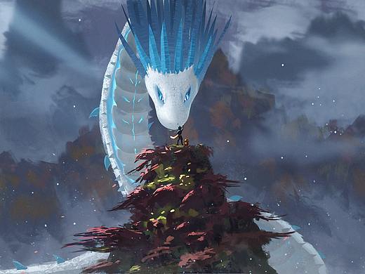 速涂：《白蛇传》同人（个人主页-ZNDM2ODcxMTI=） - 创作习作 - 站酷设计师小鱼JohnStone原创素材 - 站酷ZCOOL