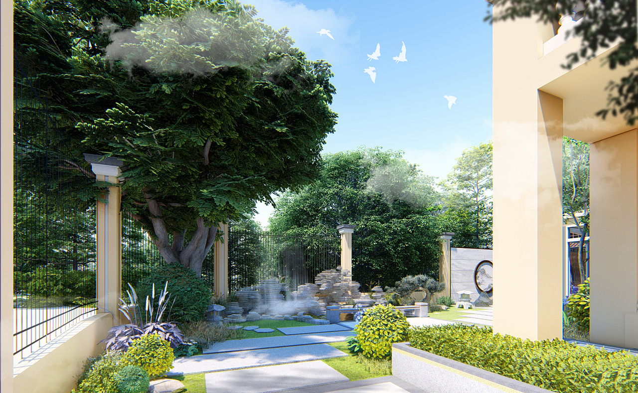 别墅庭院景观设计