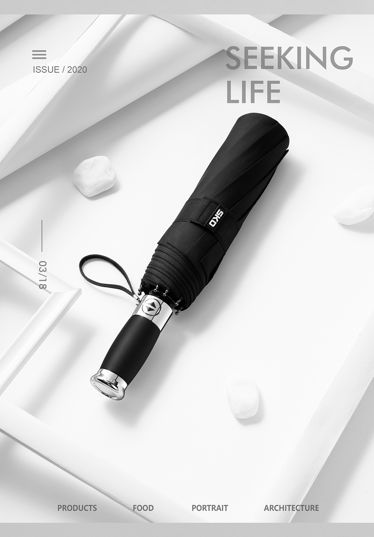 SKD 雨伞 ✖ 生活家居工艺品静物创意摄影产品拍摄（图ZMjAwNzgwNDQ4） - 产品摄影 - 站酷设计师千寻光原创素材 - 站酷ZCOOL