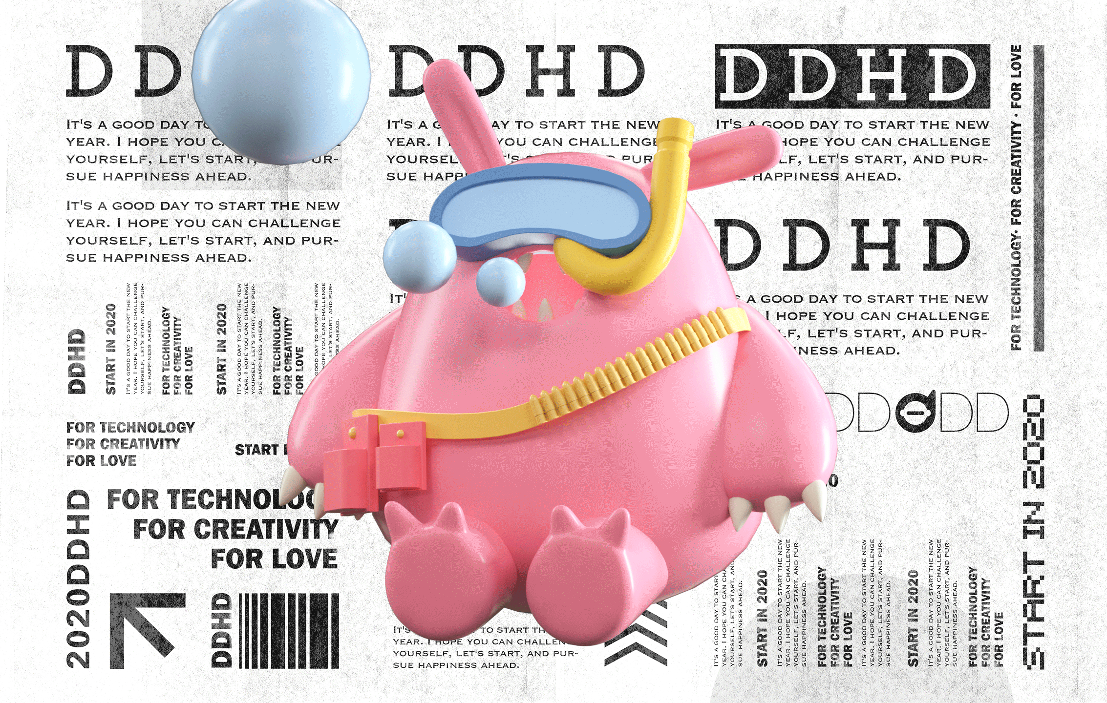 2020年叮当互动开工啦（图ZMTk4MTQxNzky） - 其他三维 - 站酷设计师河南叮当互动原创素材 - 站酷ZCOOL