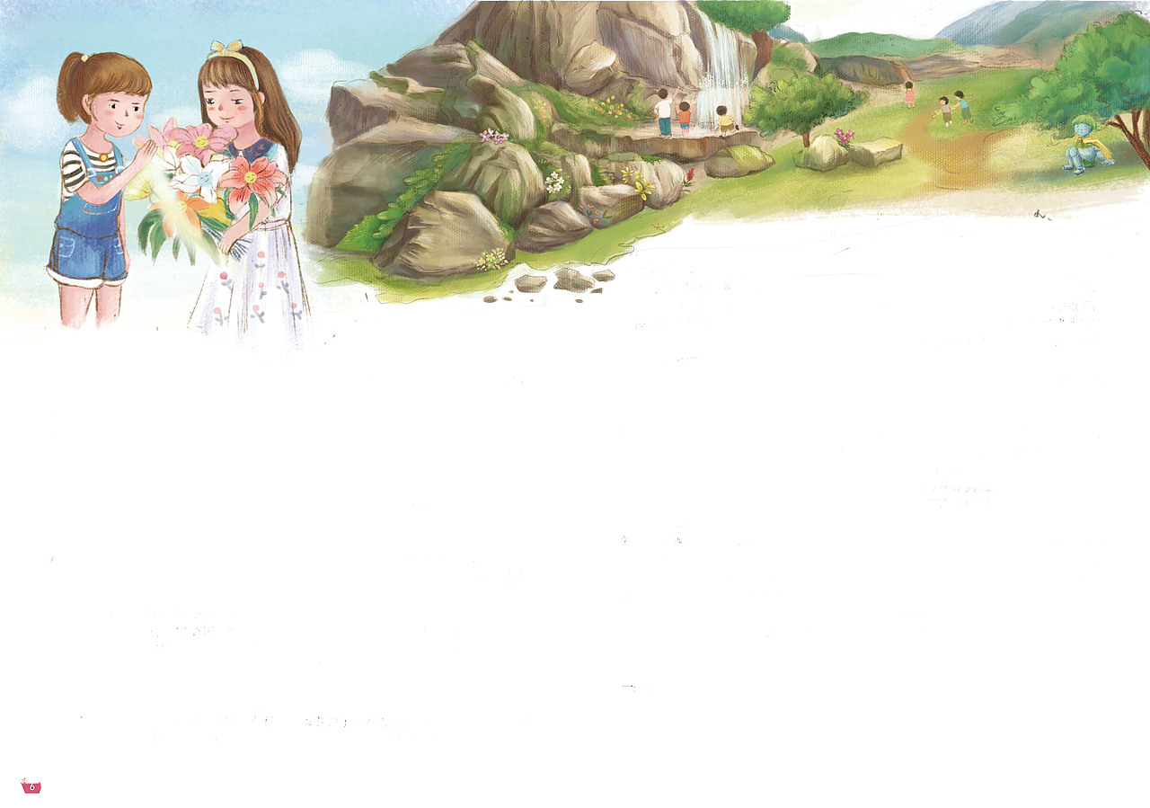 和风细雨 儿童插画杂志内插（图ZMjc3Mjc2MTUy） - 儿童插画 - 站酷设计师插画联盟原创素材 - 站酷ZCOOL