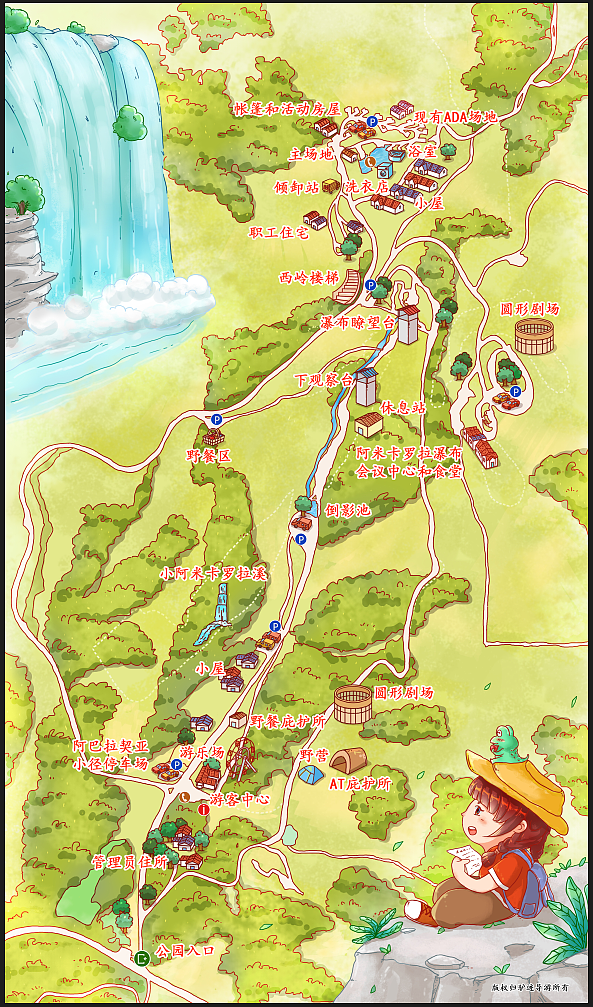 地圖（圖ZMjI1MDI3MjM2） - 商業(yè)插畫 - 站酷設(shè)計(jì)師冴牙原創(chuàng)素材 - 站酷ZCOOL