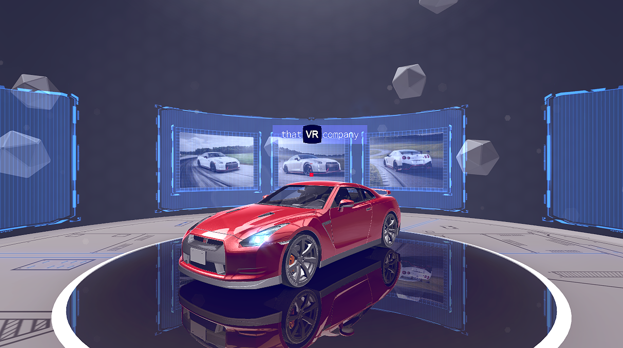 unity 手机端vr汽车展示
