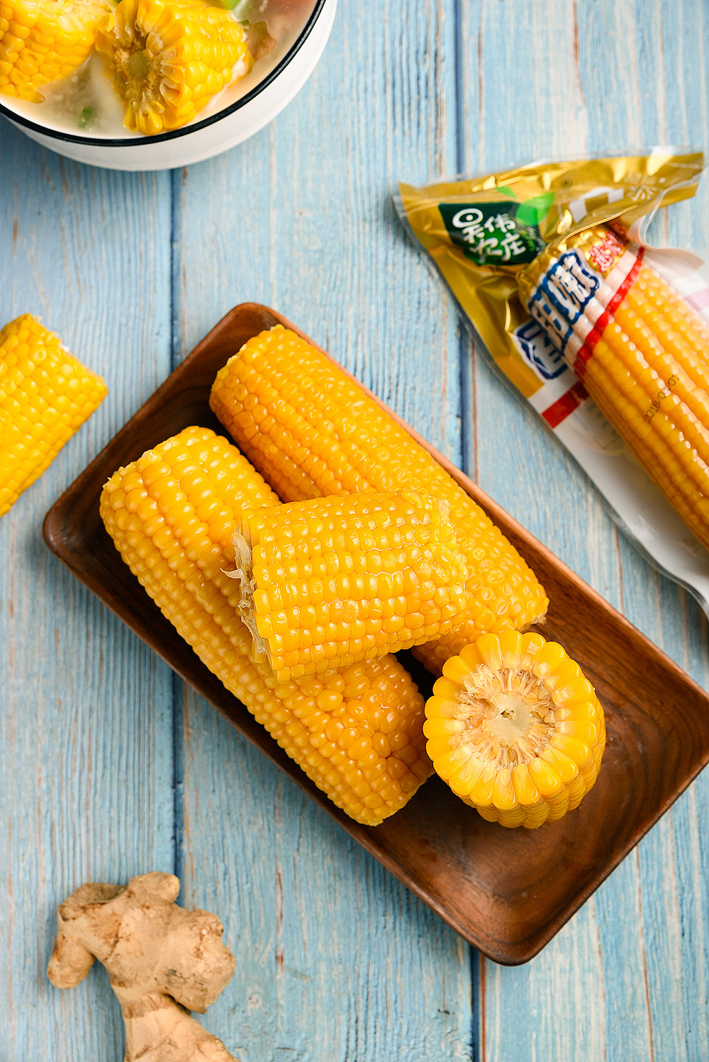 玉米棒、玉米粒拍摄