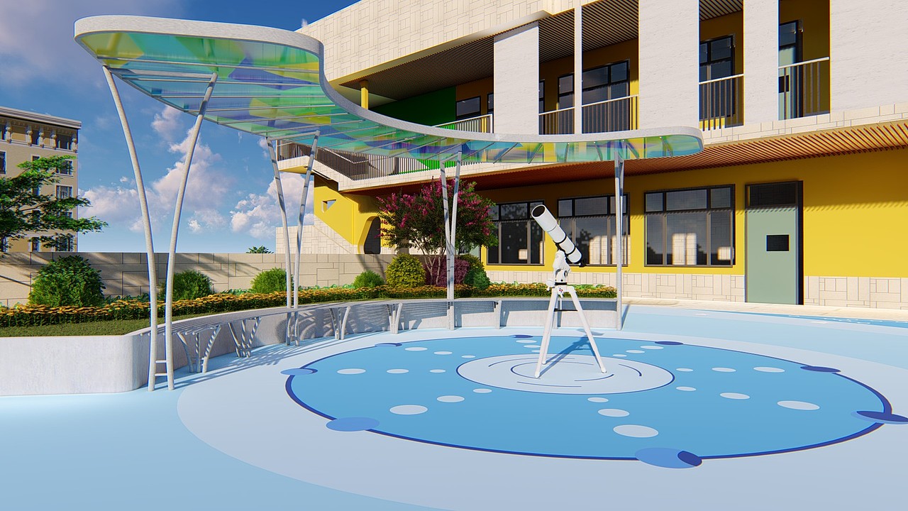 校园景观露台（观星台）设计（图ZMjM1MTEzMzYw） - 景观设计 - 站酷设计师从未停下脚步原创素材 - 站酷ZCOOL