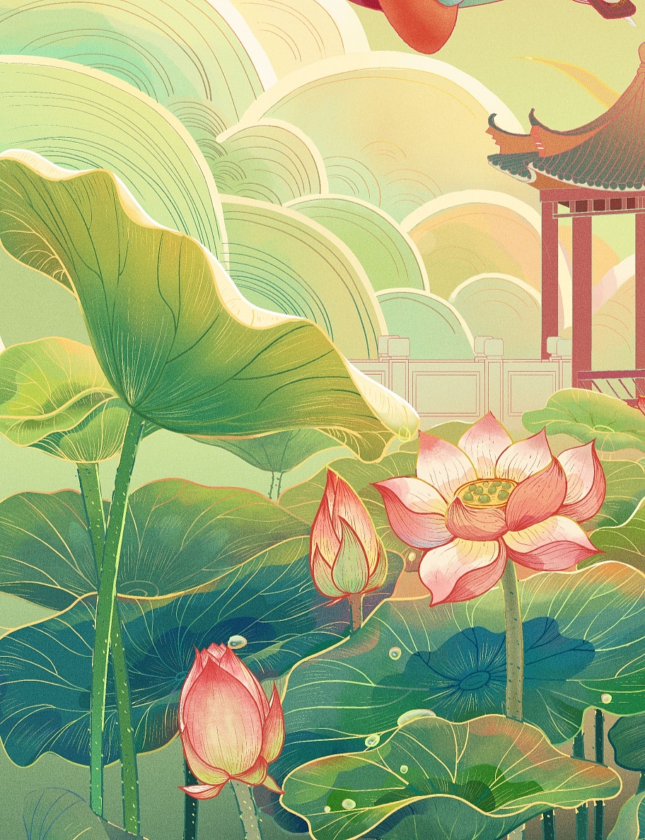 《盛夏》|插画|创作习作|cheese糖 - 原创作品 - 站酷 (zcool)