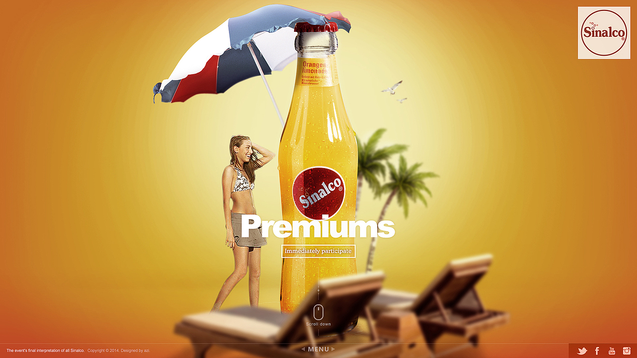 【饮料推广·互动广告】 × 张栋夫（图ZMTU1MjYwNjg=） - 运营设计 - 站酷设计师张详情电商全案原创素材 - 站酷ZCOOL