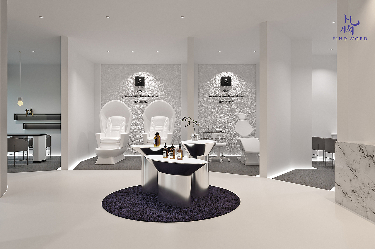 桂林DERMABELL皮肤管理中心（图ZMTg2MzI0NDAw） - 家装设计 - 站酷设计师杭州凡物空间设计原创素材 - 站酷ZCOOL