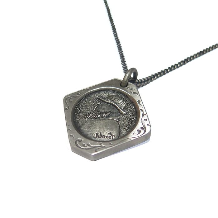 流浪币手工雕刻