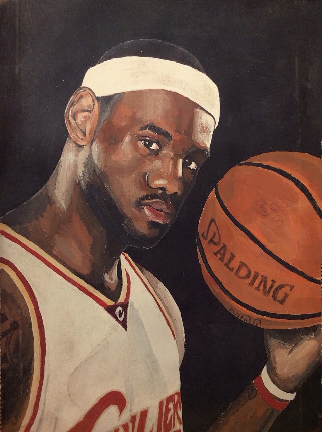 画偶像---小皇帝詹姆斯!