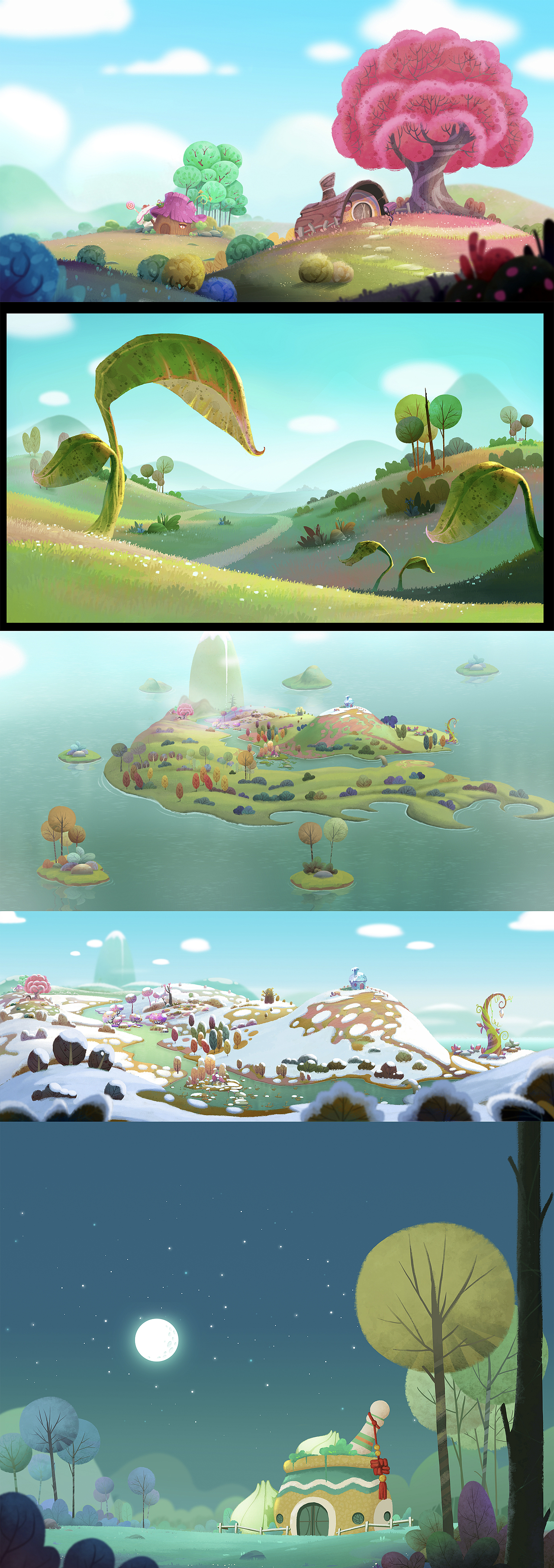 《奇奇怪怪》动画片（图ZMTk3MzQxNDg4） - 动画片 - 站酷设计师密林色彩原创素材 - 站酷ZCOOL