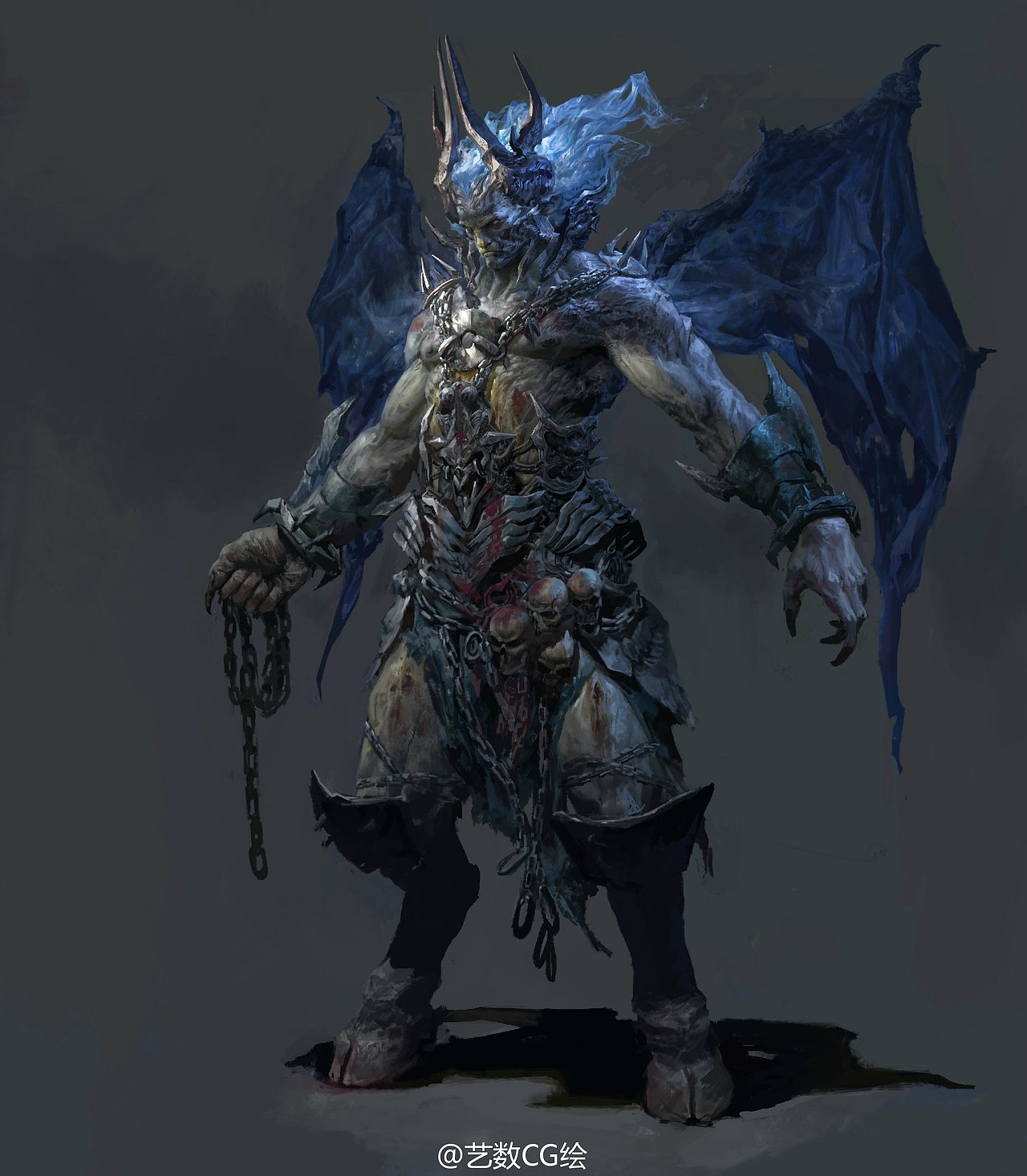 钟风华怪物系列作品|插画|游戏原画|艺数绘cg_原创作品-站酷zcool