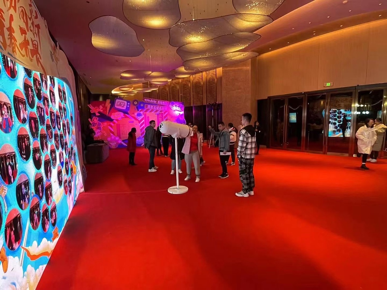 空气炮签到 人脸签到 创意签到 会议签到