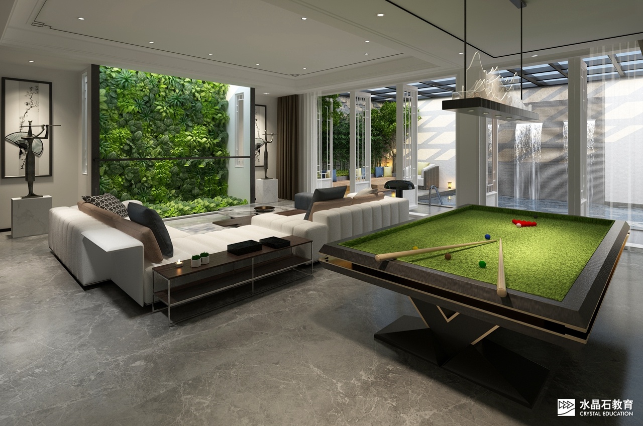 好的别墅就应该是艺术品!(负一层设计)