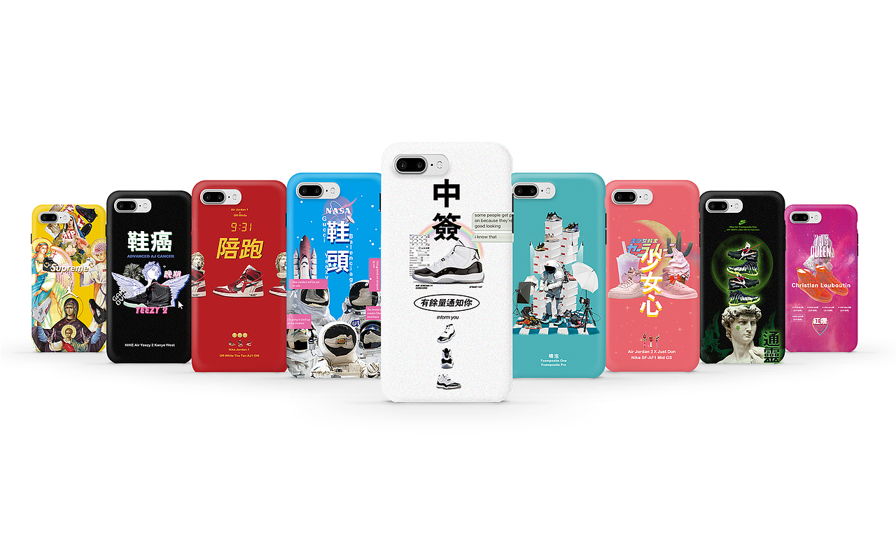 原创手机壳设计 AJ x 球鞋文化（图ZMTI5NTU1NDA4） - 其他平面 - 站酷设计师孟子孟子原创素材 - 站酷ZCOOL