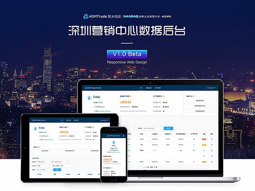 外汇金融后台-响应式设计