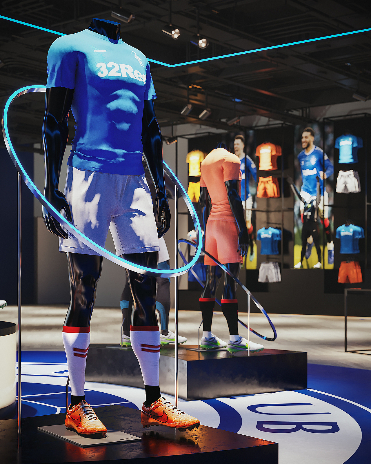 RANGERS足球俱乐部-第贰空间（图ZMjM3ODM3MzQ4） - 家装设计 - 站酷设计师JM_vision匠模原创素材 - 站酷ZCOOL