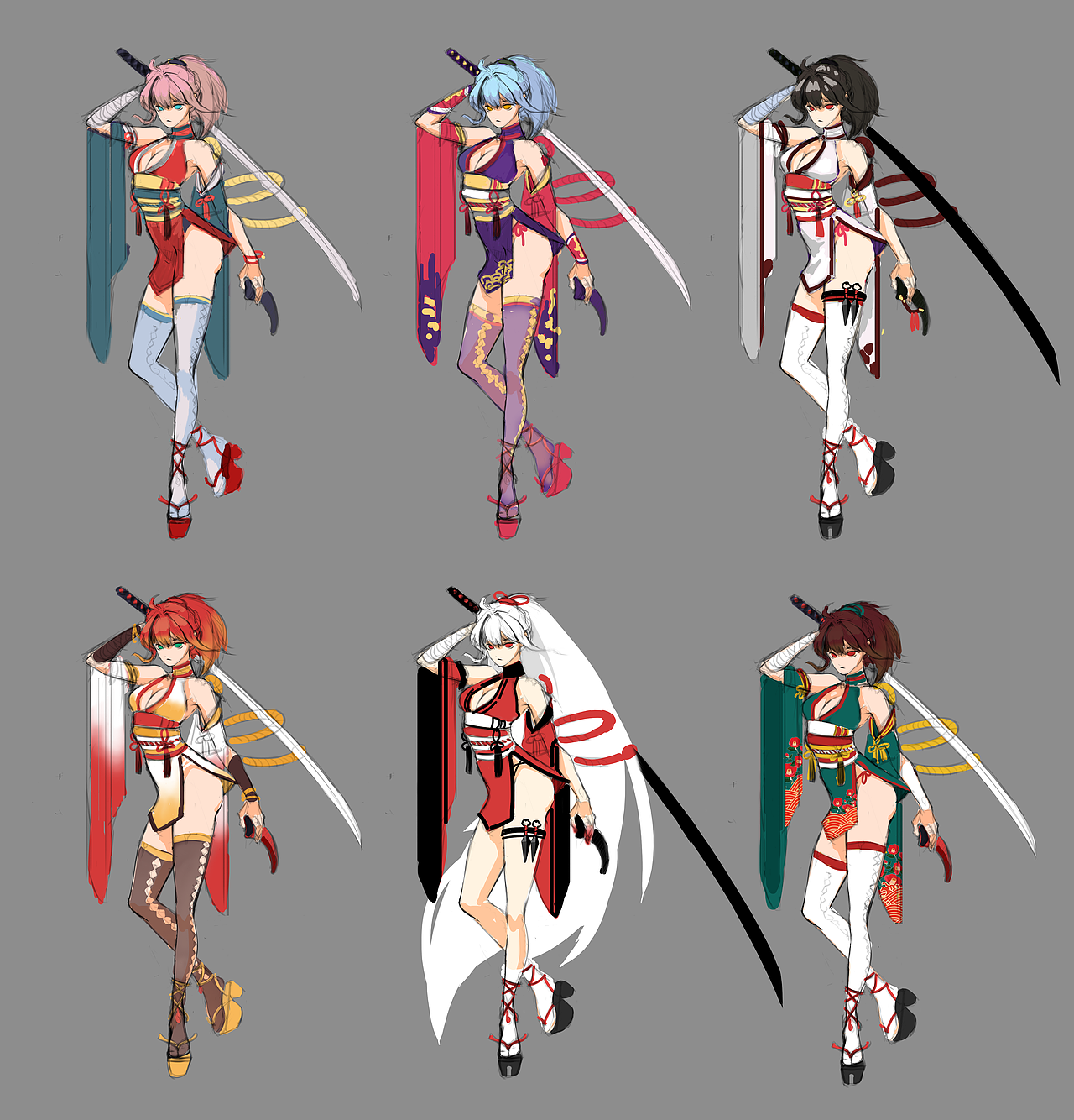 二次元角色卡牌作品