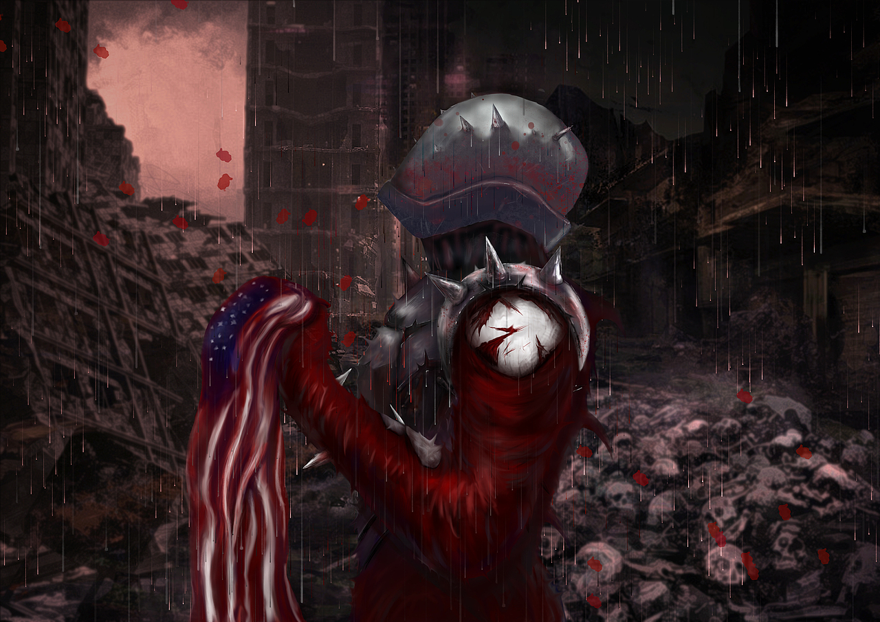 漫威手绘-忏悔者(苦行僧)