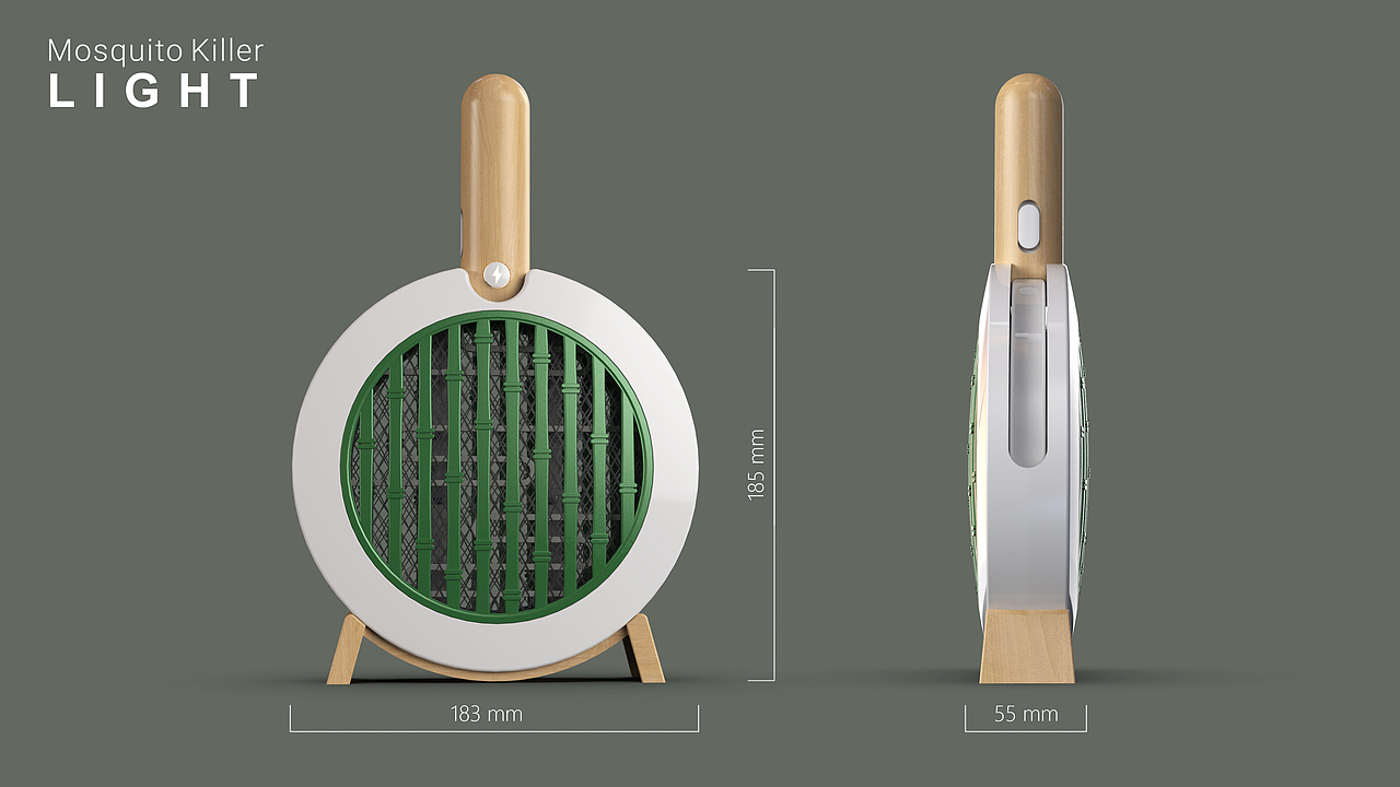 桌面电蚊拍（图ZMjM5NDM2MjA4） - 生活用品 - 站酷设计师白owenlu原创素材 - 站酷ZCOOL