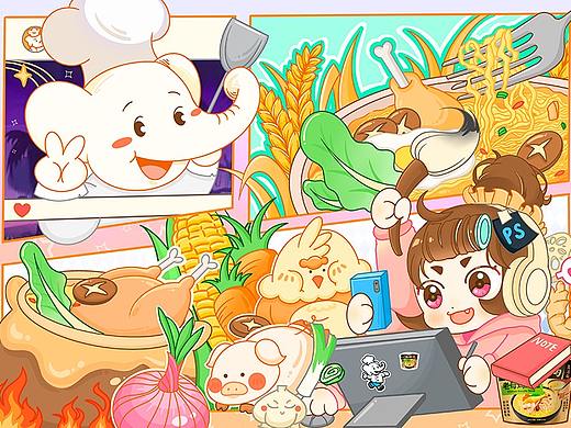 【白象汤好喝】熬夜少女的必备武器！