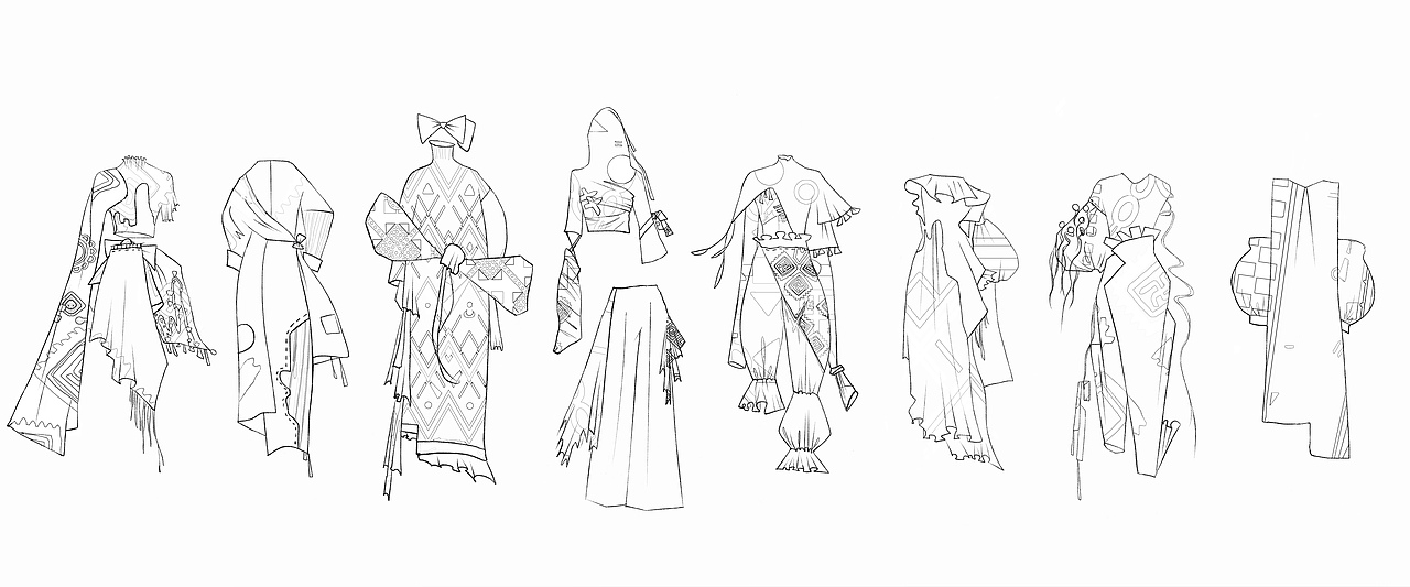 金秀盘瑶服装设计（图ZMjIzNTU4NTAw） - 其他服装 - 站酷设计师陈水三原创素材 - 站酷ZCOOL