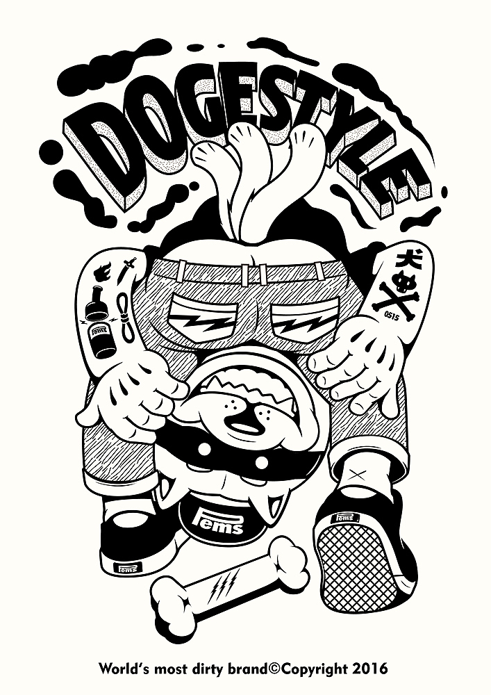 矢量插画练习稿（图ZNTM5MjU3NjQ=） - 新锐潮流插画 - 站酷设计师PEMS原创素材 - 站酷ZCOOL