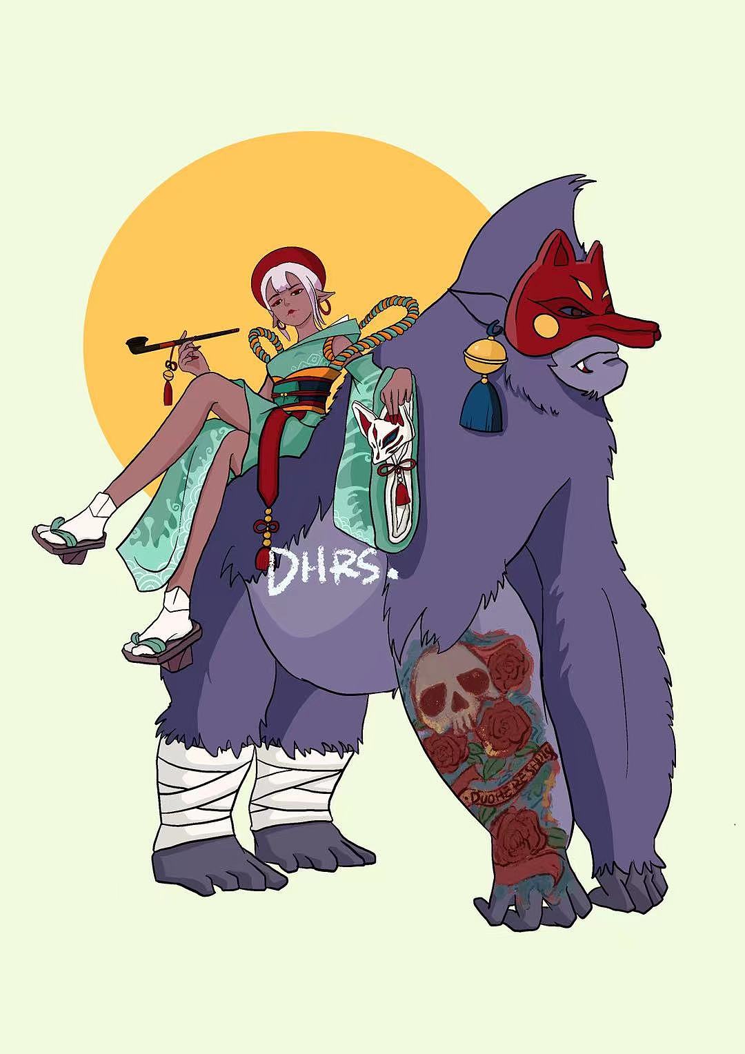 少女骑士（图ZMjgzMzYxMDQ0） - 创作习作 - 站酷设计师DHRSsss原创素材 - 站酷ZCOOL