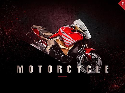 回顾丨摩托车手绘
