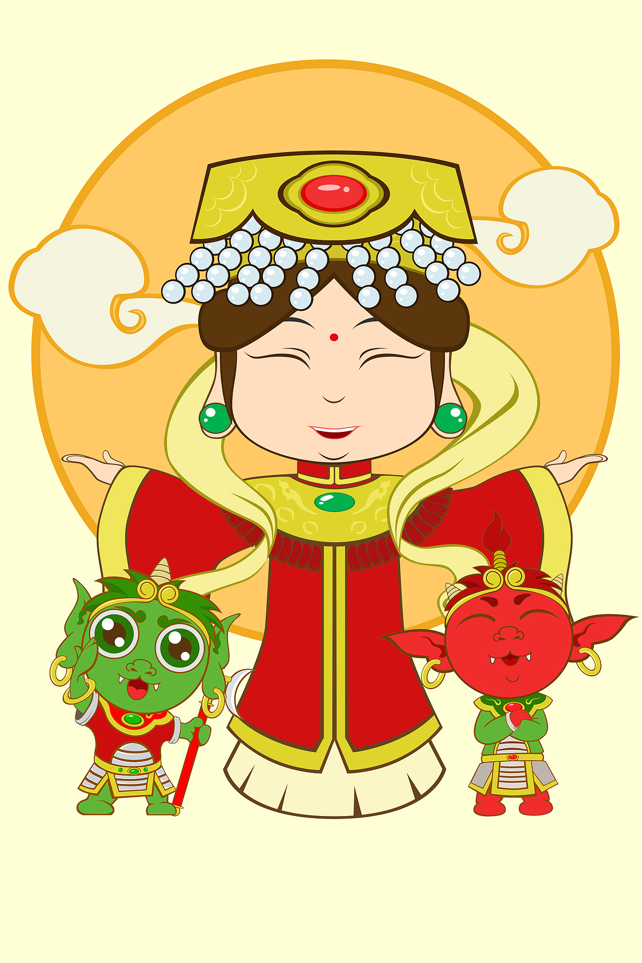 蓬莱妈祖平面形象