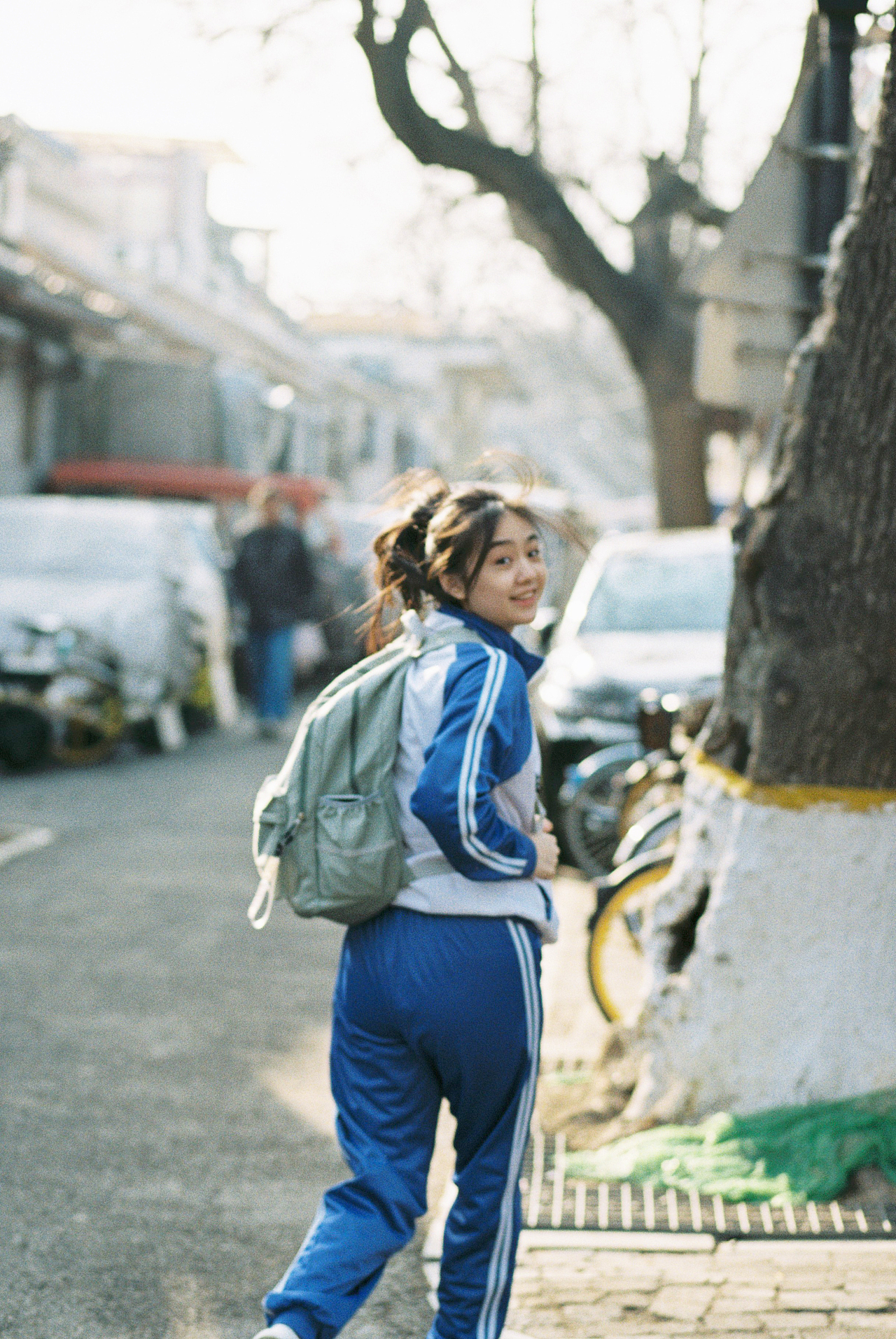 作业可以借我抄抄吗?丨胶片摄影校服写真