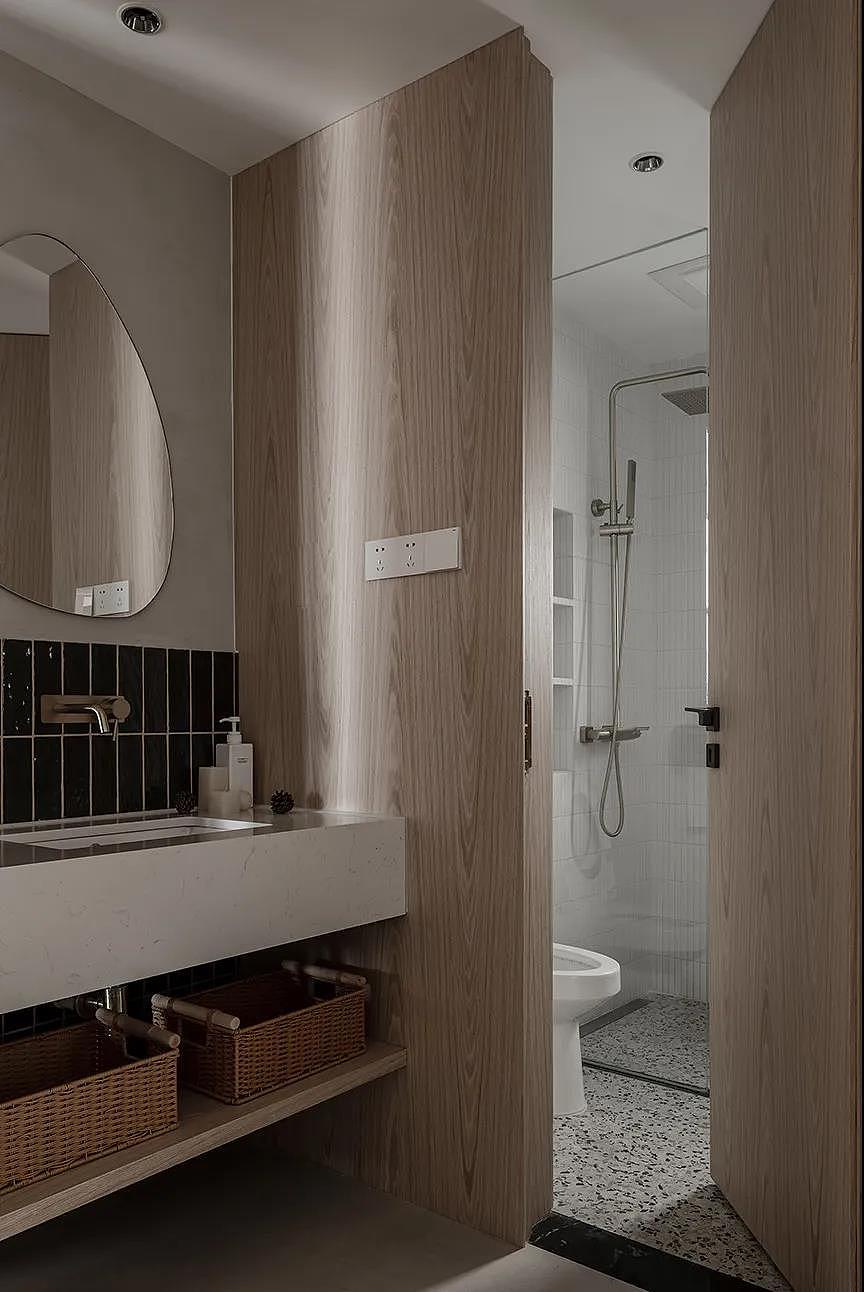 117㎡现代北欧风格新房装修，奶油质感森系清新