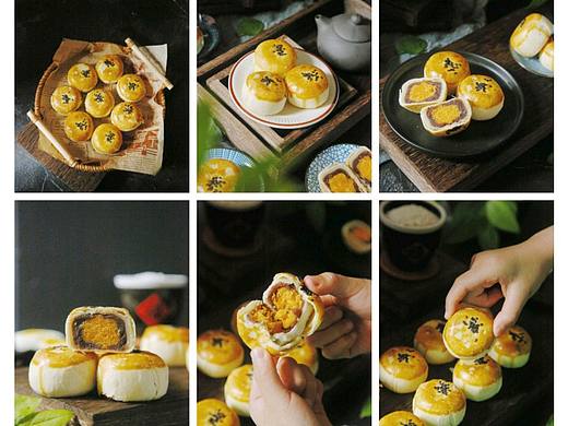 蛋黄酥（个人主页-ZNjU1MTQwMjQ=） - 美食摄影 - 站酷设计师Z004141260原创素材 - 站酷ZCOOL