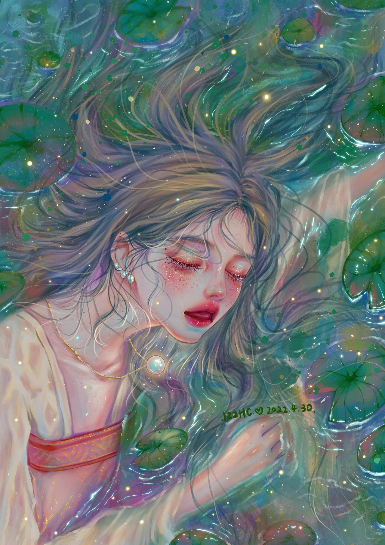 万绿丛中一点红