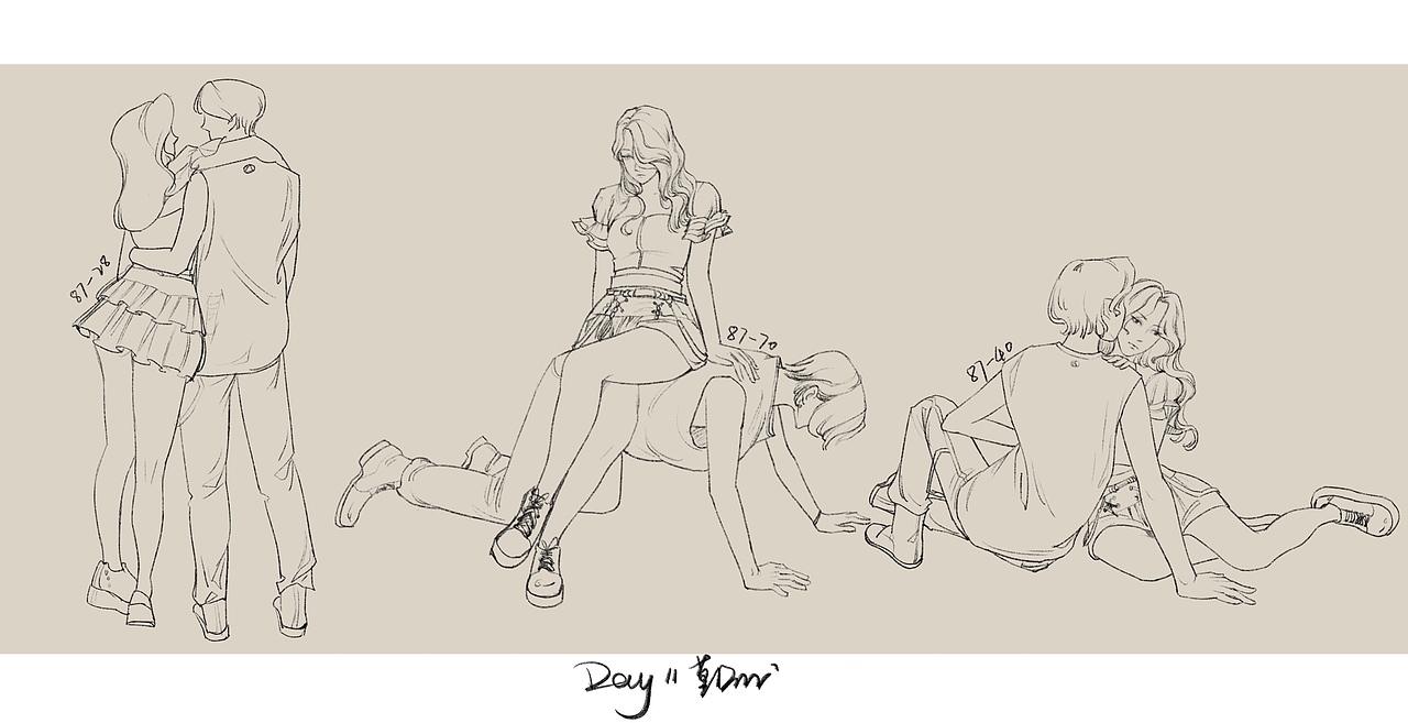 #速写60天挑战赛#day11@速写班长（图ZMjkyMjYyMjAw） - 创作习作 - 站酷设计师鹿芢原创素材 - 站酷ZCOOL