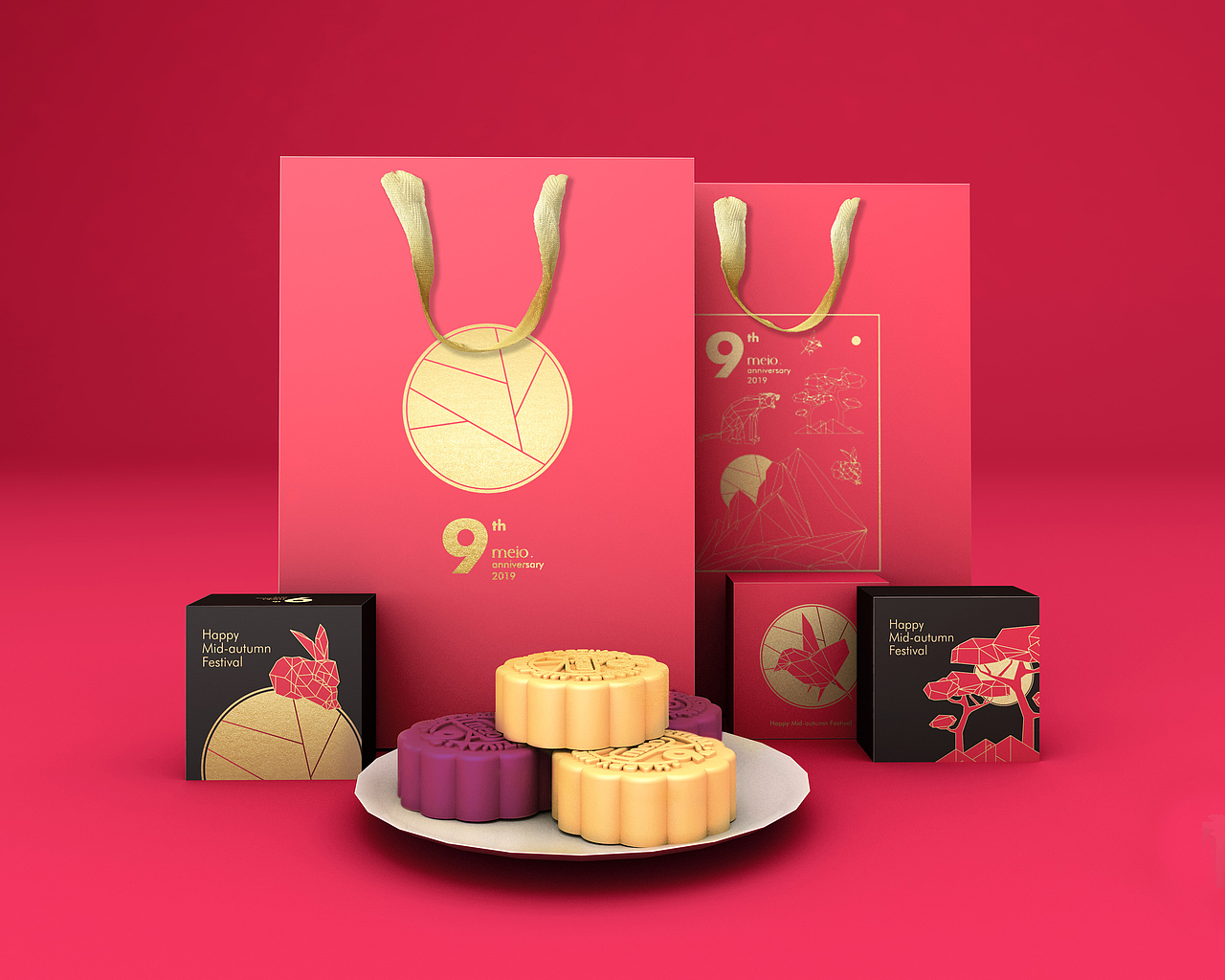企业定制月饼礼盒（图ZMTk0NDAzNjk2） - 包装 - 站酷设计师Mystery_Gazer原创素材 - 站酷ZCOOL