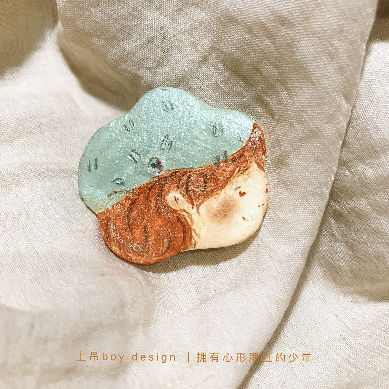 上吊boy｜像查理一样拥有心形腮红的少年（图ZMTE2NDg0NjAw） - 首饰设计 - 站酷设计师上吊boy原创素材 - 站酷ZCOOL