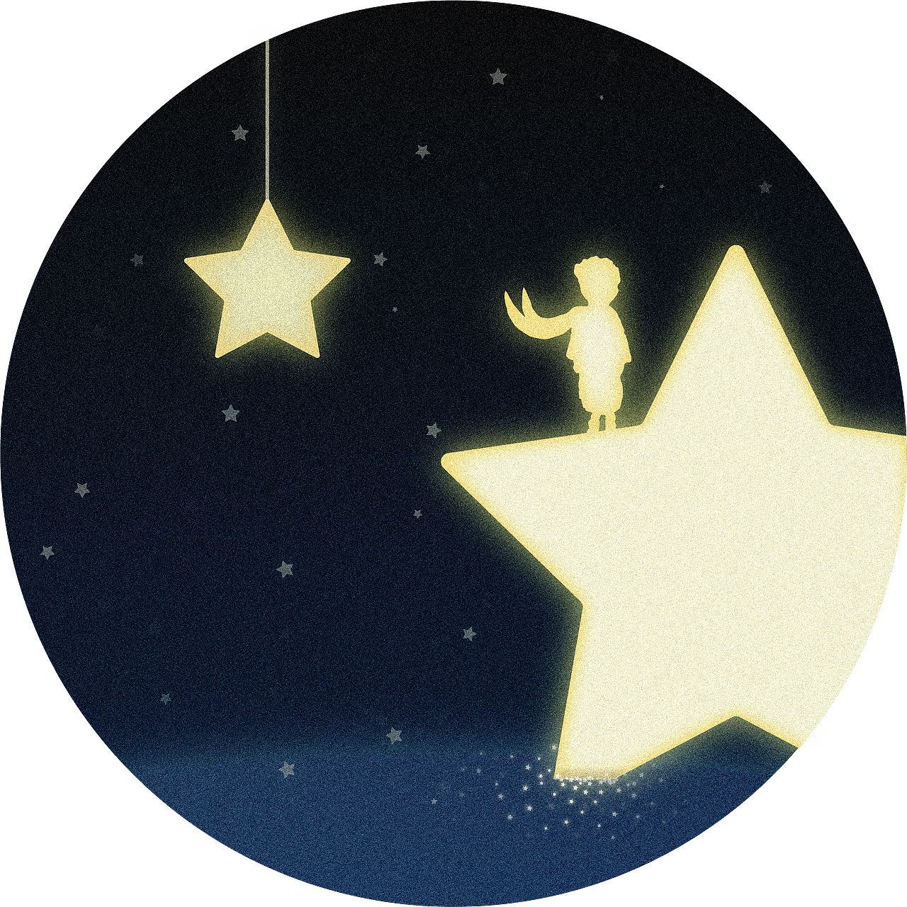 小王子星空系列 插画初体验