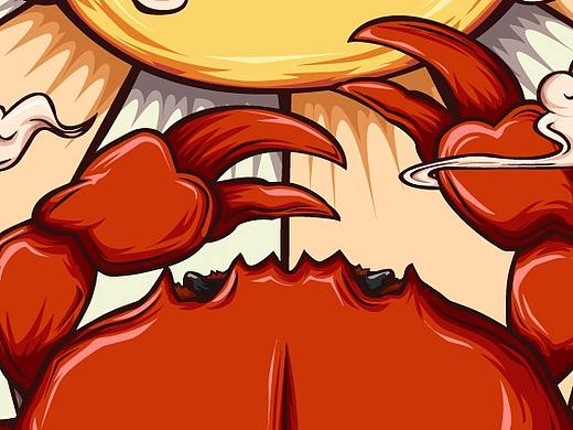 国潮大闸蟹（个人主页-ZNTQxNDgwMzI=） - 创作习作 - 站酷设计师上官青狗原创素材 - 站酷ZCOOL
