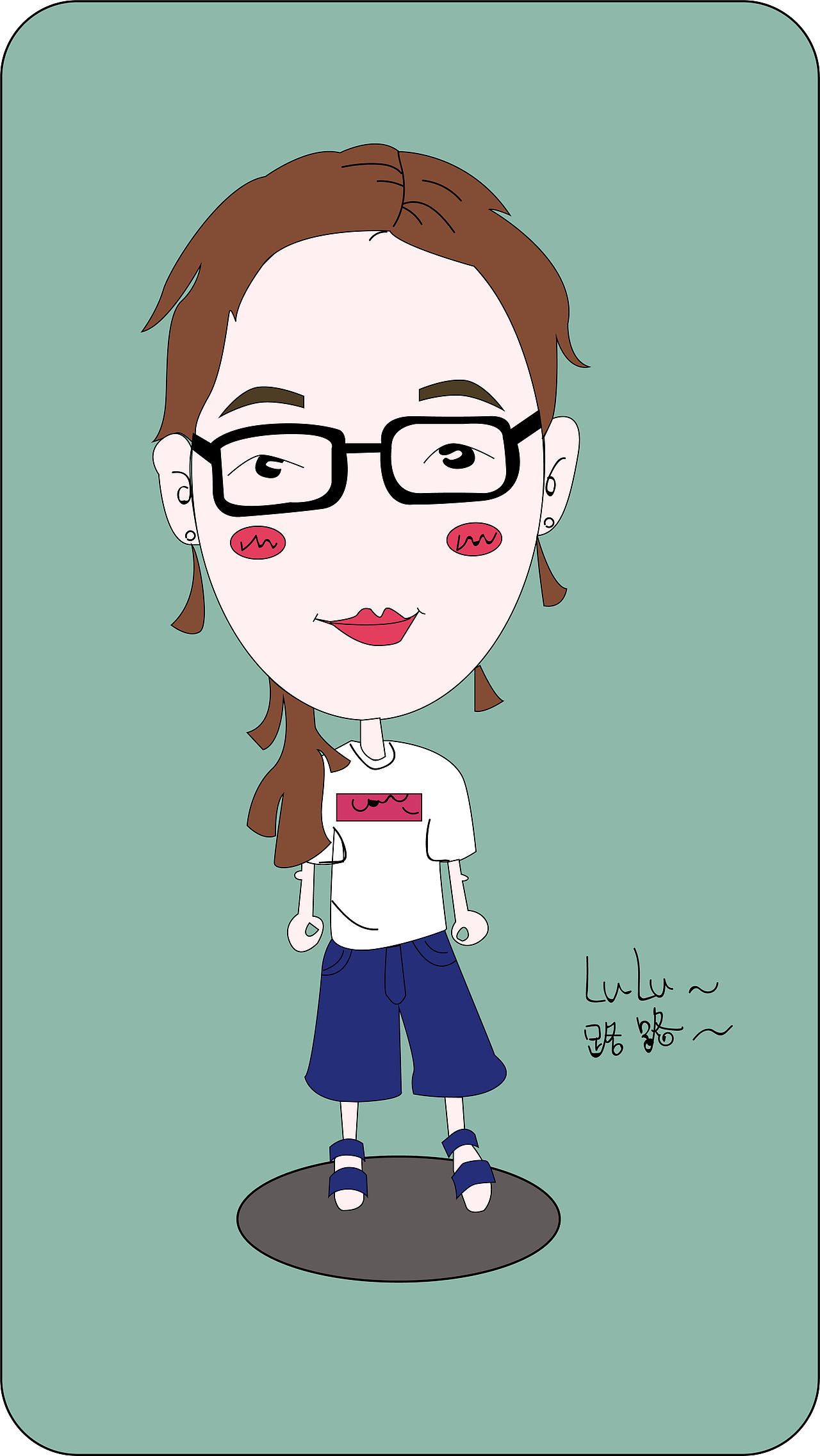 哈哈哈|插画|创作习作|jessicazhenzhe_原创作品-站酷(zcool)