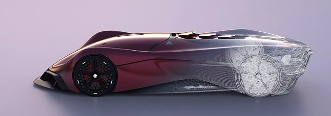 超炫酷的汽车模型分享